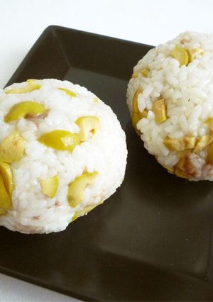 アンチョビオリーブおにぎり-レシピのメイン写真