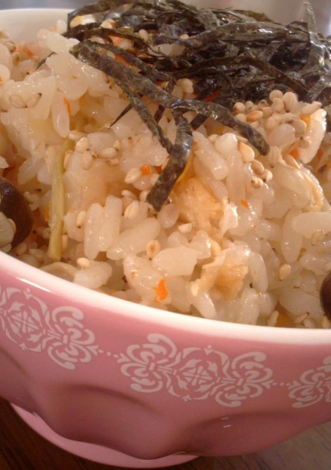 味付メンマＤＥ✿簡単中華風炊き込みご飯-レシピのメイン写真
