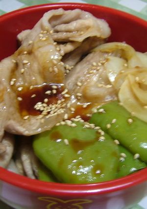 我が家風豚丼-レシピのメイン写真