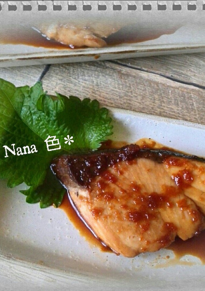 ぶりの生姜風味の照り焼き-レシピのメイン写真