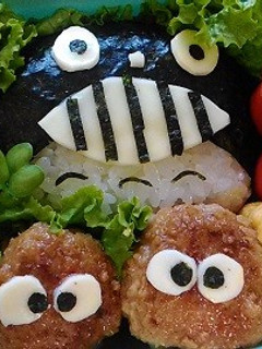 キャラ弁♡トトロ弁当♪-レシピのメイン写真