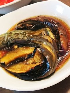 揚げない、煮ない、簡単なすの焼き浸し-レシピのメイン写真