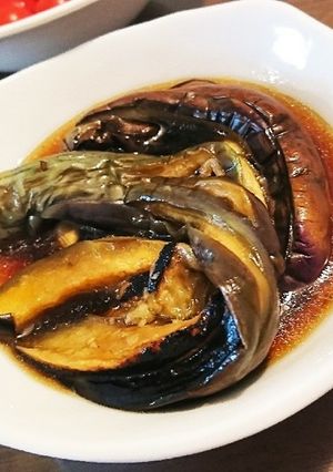 揚げない、煮ない、簡単なすの焼き浸し-レシピのメイン写真