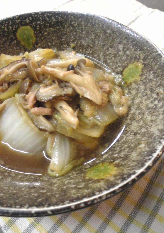 ✿白菜ときのこのしみじみ煮✿-レシピのメイン写真