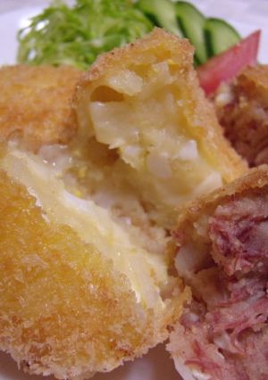 チーズコロッケ♥コンビーフコロッケ-レシピのメイン写真