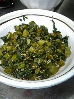 大根の葉っぱの油炒め-レシピのメイン写真