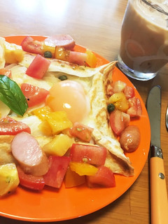 小麦粉でガレット-レシピのメイン写真
