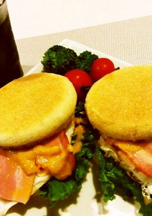 イングリッシュマフィン-レシピのメイン写真
