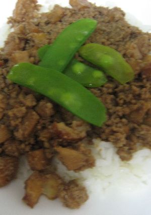 我が家の鶏そぼろごはん-レシピのメイン写真