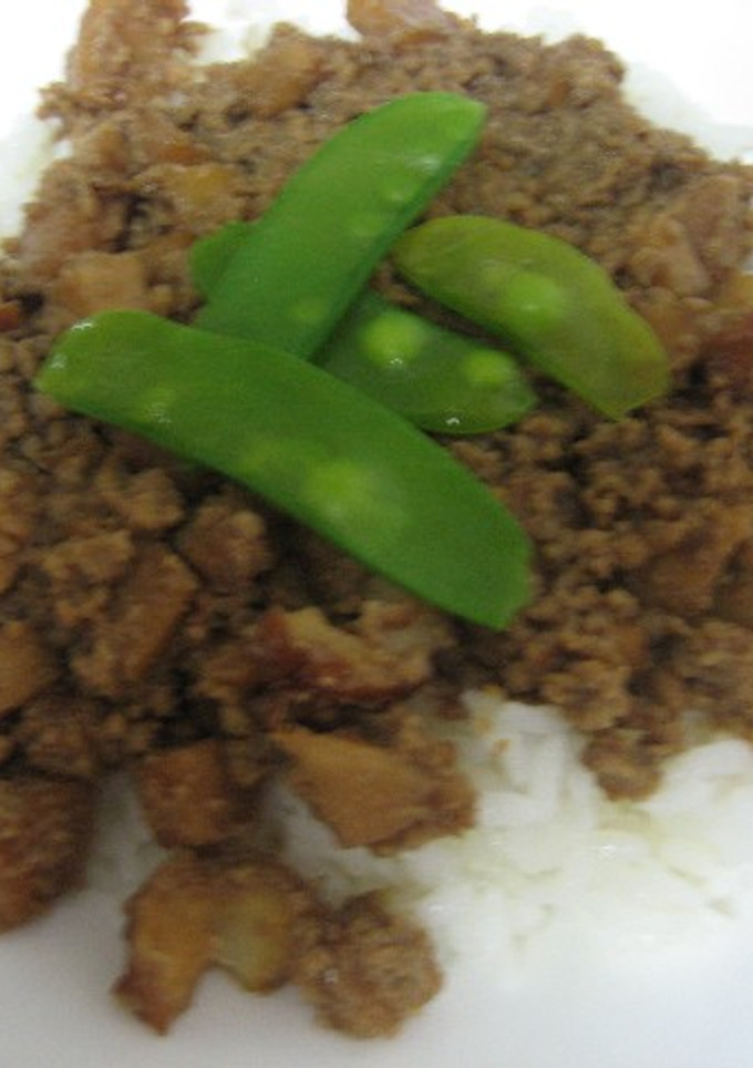 我が家の鶏そぼろごはん-レシピのメイン写真