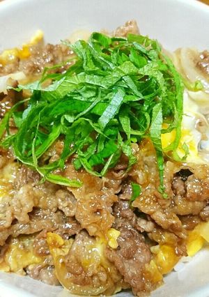 醤油麹de牛とじ丼-レシピのメイン写真