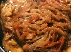 激安丼！市販のかき揚げで卵とじかき揚げ丼-レシピのメイン写真