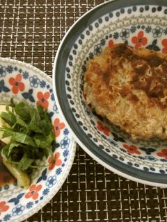 わさび醤油でさっぱり豚バーグ-レシピのメイン写真