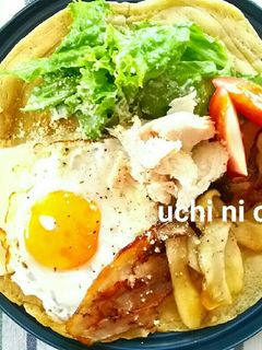 全粒粉の ガレット-レシピのメイン写真