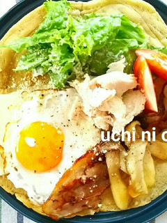 全粒粉の ガレット-レシピのメイン写真