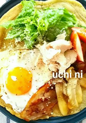 全粒粉の ガレット-レシピのメイン写真