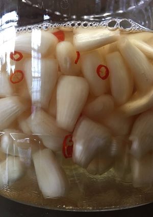 らんきょ酢(*´╰╯`๓)♬-レシピのメイン写真