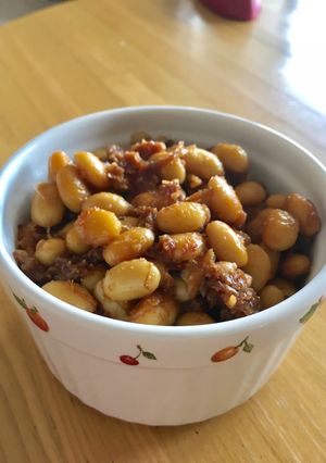 超簡単♡大豆のおかか胡麻和え-レシピのメイン写真