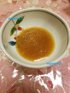 紅花のジンジャーソース-レシピのメイン写真