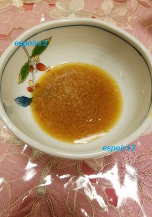 紅花のジンジャーソース-レシピのメイン写真