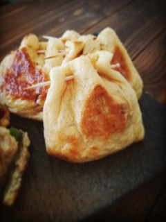 簡単納豆巾着☆stuffed natto-レシピのメイン写真