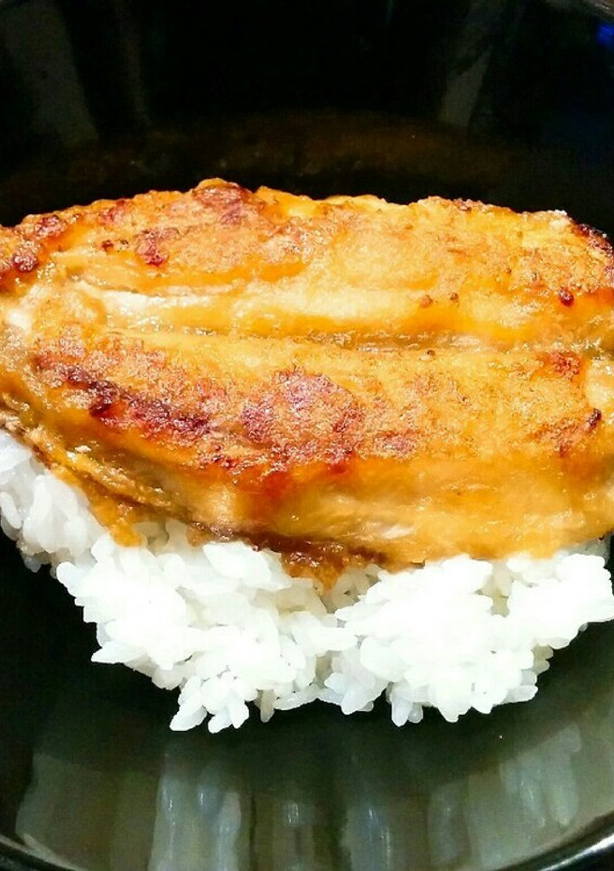 梅酒で簡単！イワシの蒲焼き丼-レシピのメイン写真