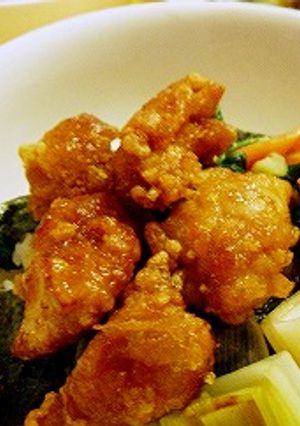 ごはんモリモリ♪からあげ丼-レシピのメイン写真