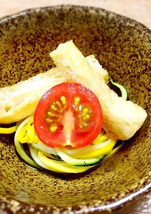 ☆彡簡単 ズッキーニと大根の和え物☆彡-レシピのメイン写真