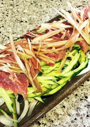 かつおと夏野菜のカルパッチョ風-レシピのメイン写真