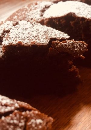 米粉と板チョコの簡単ガトーショコラ-レシピのメイン写真