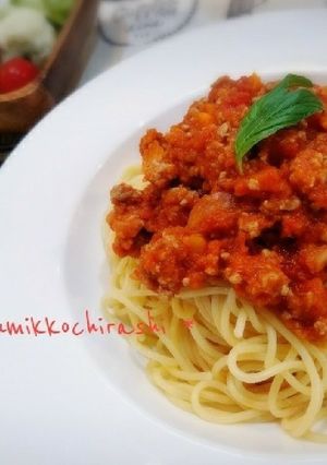 意外と簡単☆スパゲティミートソース-レシピのメイン写真