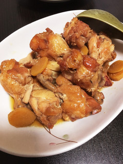 簡単!圧力鍋で鶏の手羽煮-レシピのメイン写真