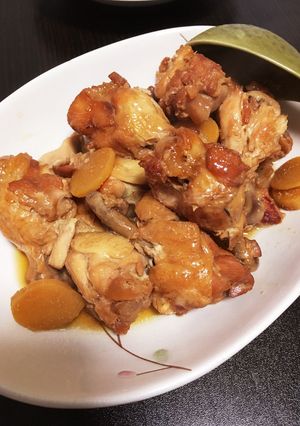 簡単!圧力鍋で鶏の手羽煮-レシピのメイン写真
