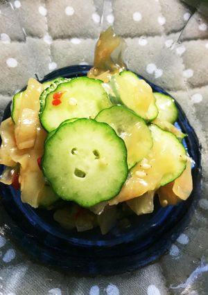 中華クラゲとキュウリの和え物♪-レシピのメイン写真