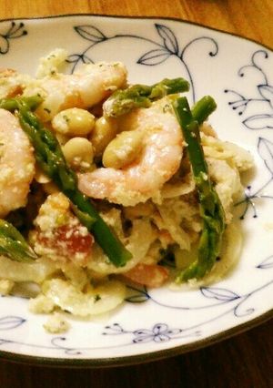 大豆と小エビのおからサラダ-レシピのメイン写真