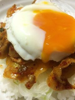 豚キムチ丼-レシピのメイン写真