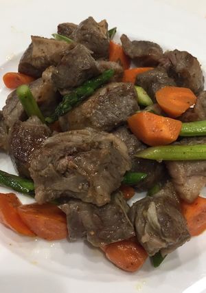 ガッツリお肉 牛カルビ焼-レシピのメイン写真