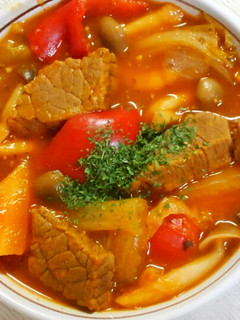 牛肉と白菜 パプリカのトマトジュース煮♡-レシピのメイン写真
