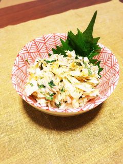 やみつき!ツナとキャベツのピリ辛和え-レシピのメイン写真