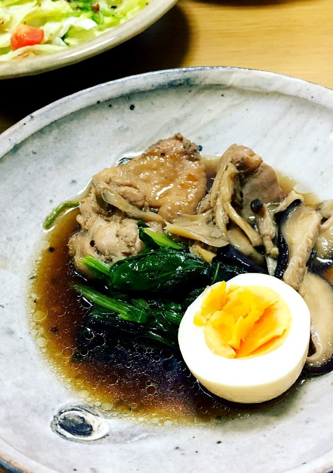 鶏とキノコの新生姜煮付け★生姜の保管方法-レシピのメイン写真
