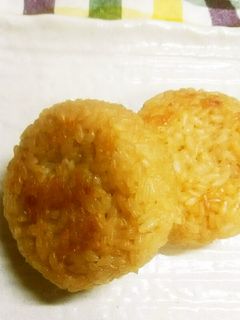 簡単!焼き味噌DE香ばしい焼きおにぎり♪-レシピのメイン写真