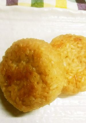 簡単！焼き味噌DE香ばしい焼きおにぎり♪-レシピのメイン写真