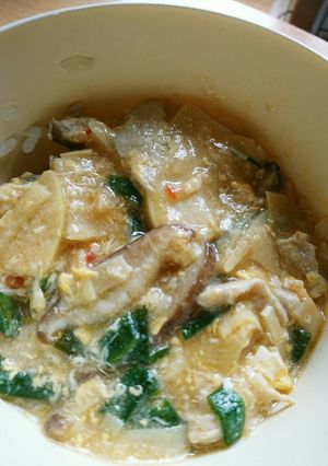 サンラータン丼-レシピのメイン写真