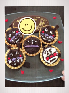 バイキンマンチョコ-レシピのメイン写真