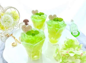 爽やか♪簡単&お手軽なマスカットゼリー-レシピのメイン写真