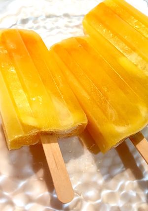 簡単 アイスキャンディ みかんレモン-レシピのメイン写真