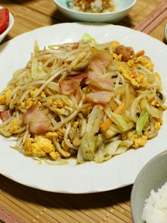 簡単♪野菜ミックスとベーコンの炒め物-レシピのメイン写真