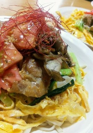☆ぶっかけうどん冷麺風特製ゴマつゆ☆-レシピのメイン写真