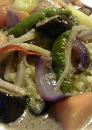 缶詰で手軽に！ 夏野菜グリーンカレー-レシピのメイン写真