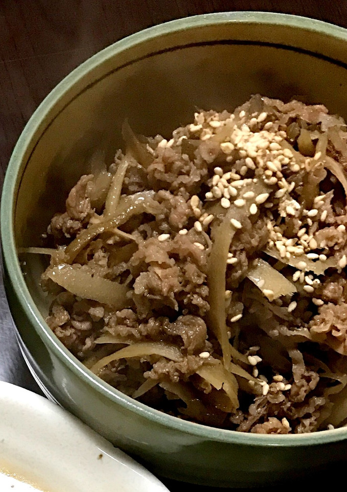 定番常備菜♪牛ごぼう炒め-レシピのメイン写真